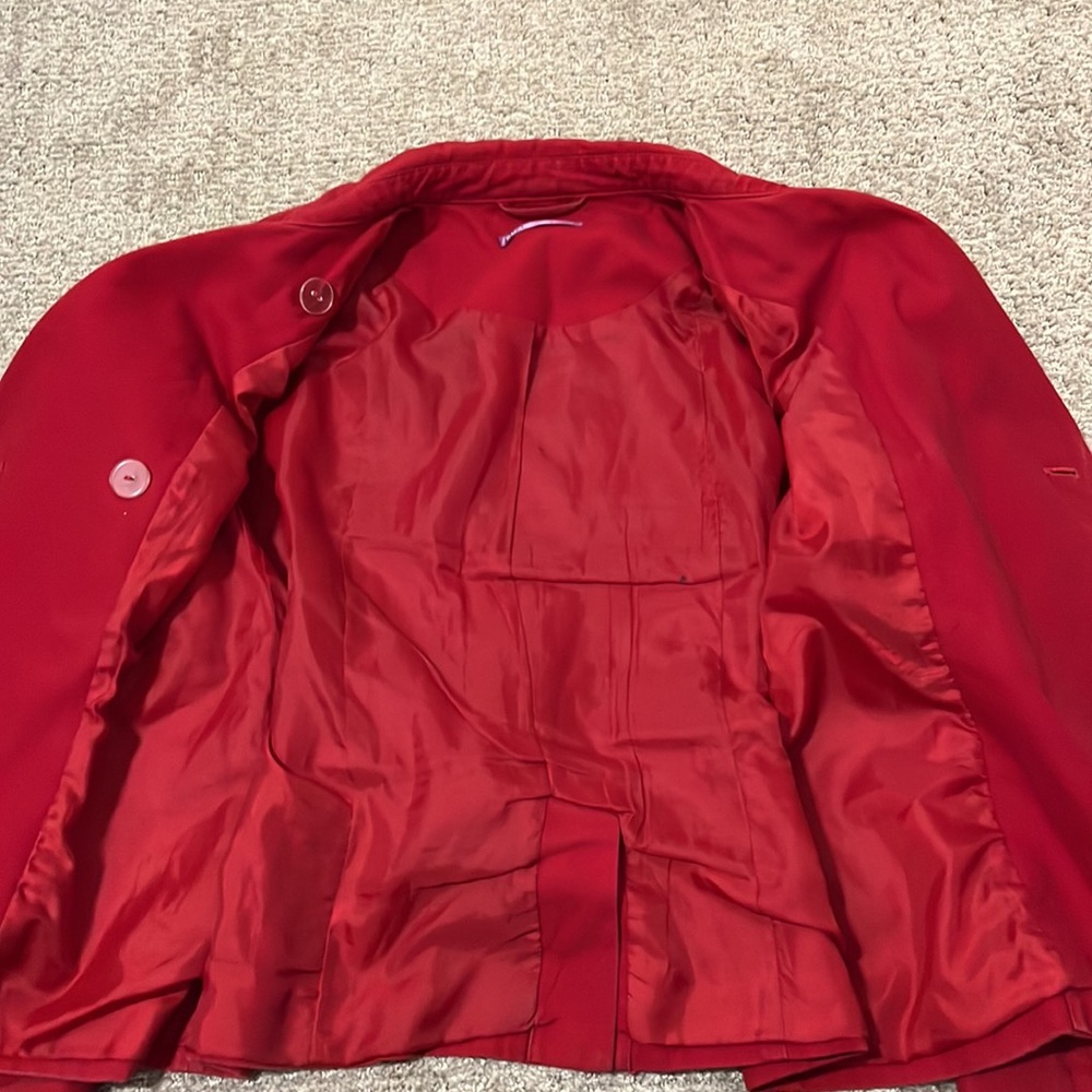 Smart set red spring coat - Picture 9 of 12